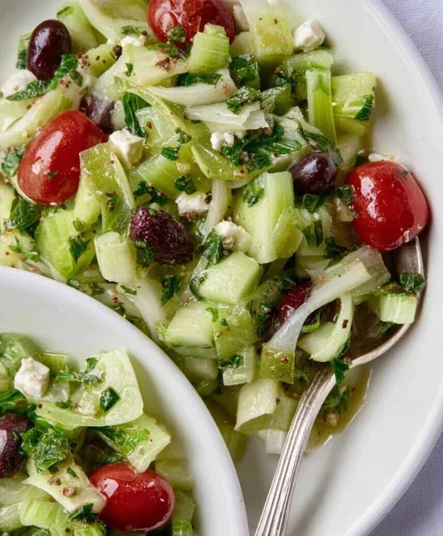 Mediterranean Celery Salad