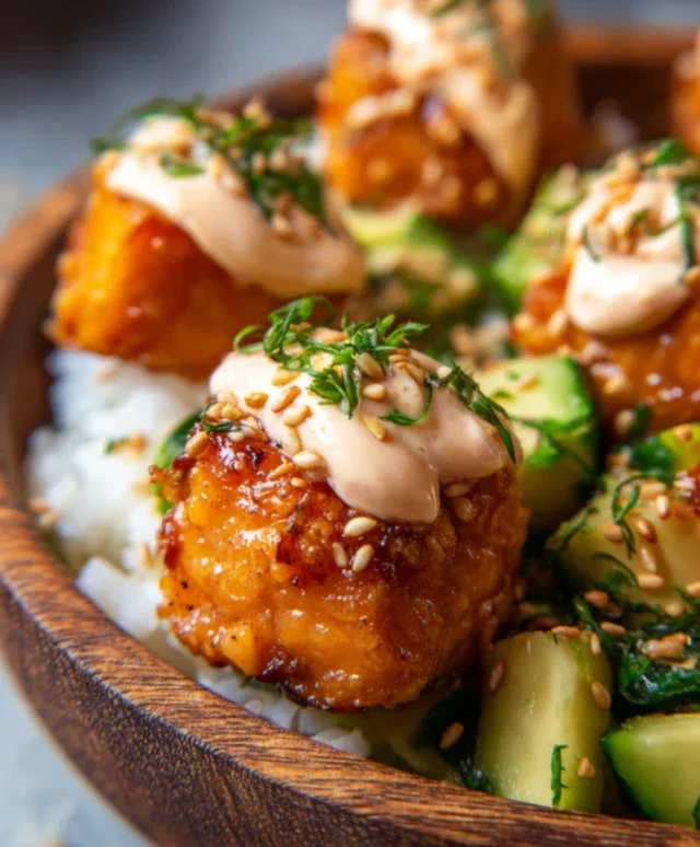 Bang Bang Salmon Bites