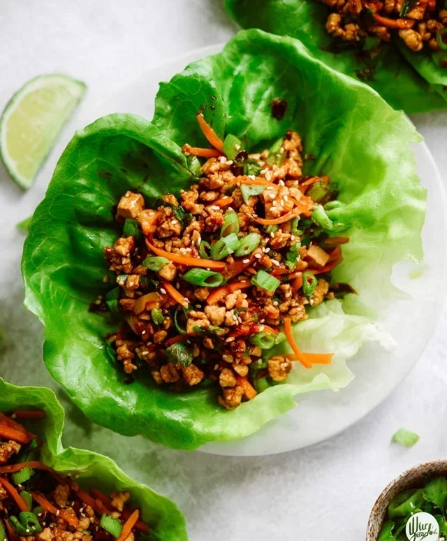 Tofu Lettuce Wraps