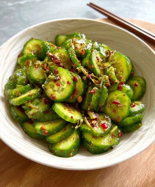 Spicy Asian Cucumber Salad