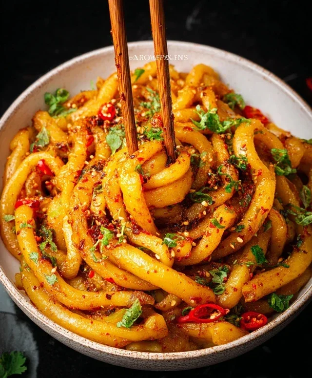 Spicy Potato Noodles