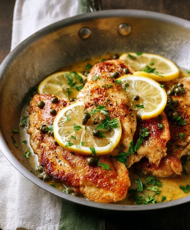 Lemon Chicken Piccata