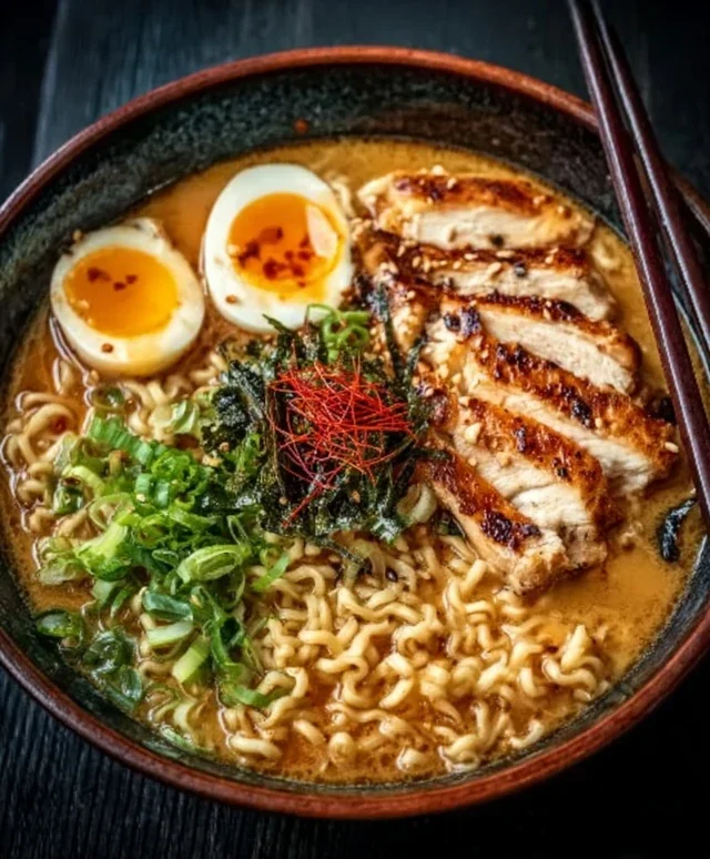 Creamy Garlic Chicken Ramen: An Incredible Ultimate Recipe