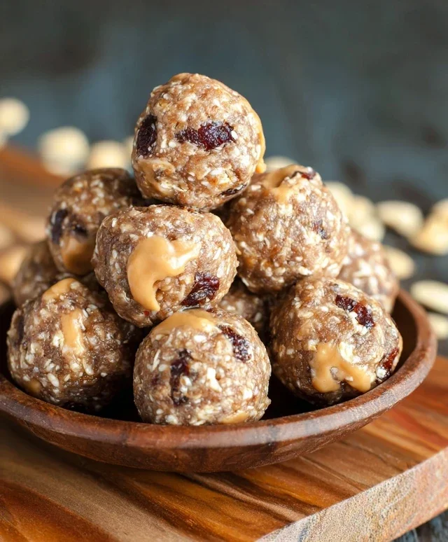 No-Bake Peanut Butter Energy Bites