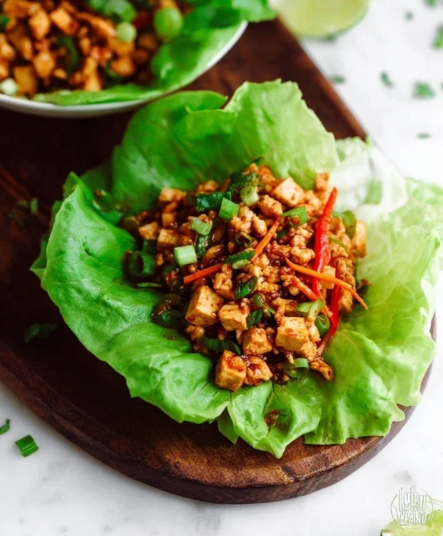 Tofu Lettuce Wraps