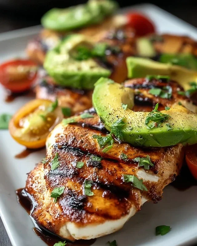 Grilled California Avocado Chicken Recipe