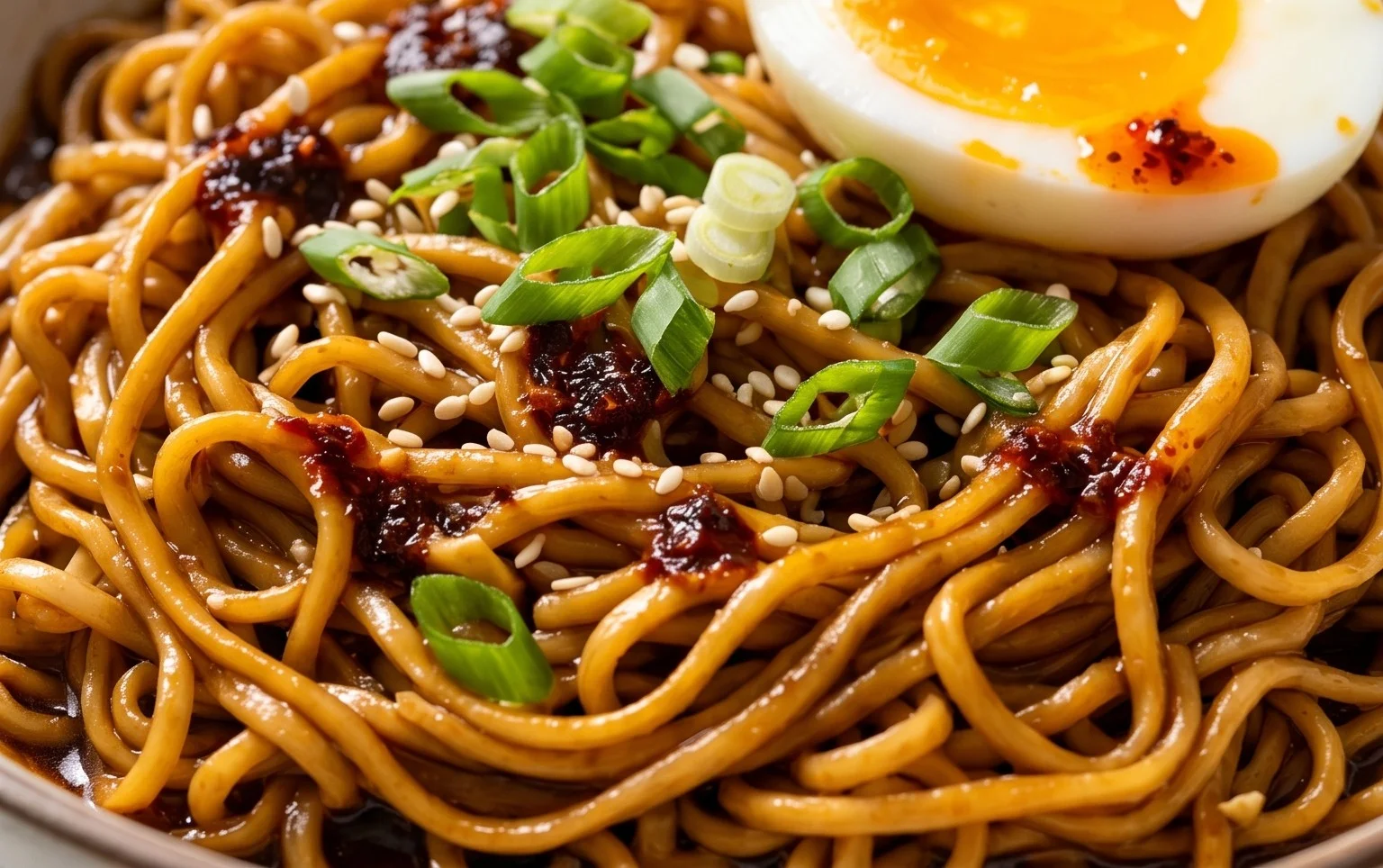 Easy Saucy Ramen Noodles
