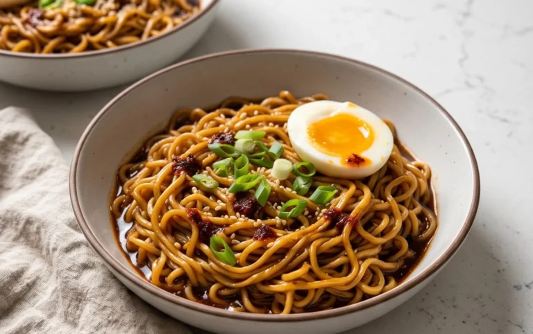 Easy Saucy Ramen Noodles
