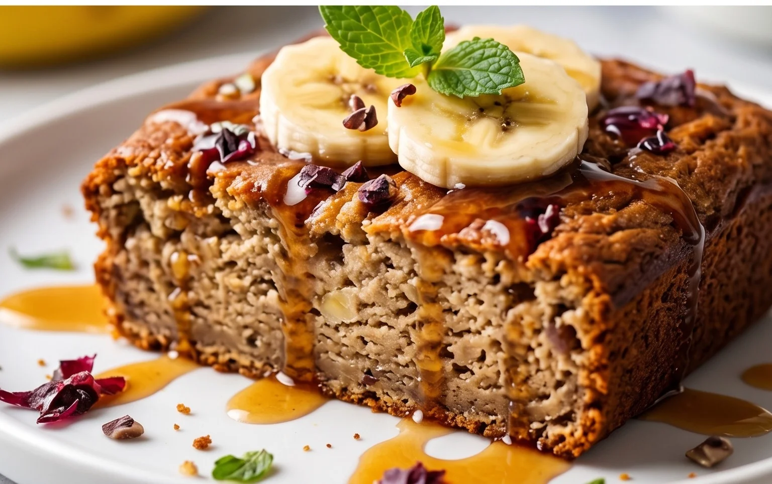 Healthy 5-Ingredient Flourless Banana Bread