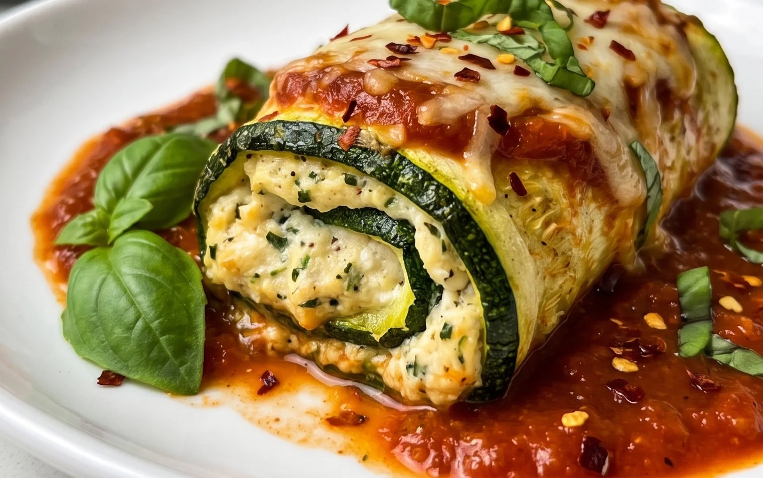Vegan Zucchini Rollatini