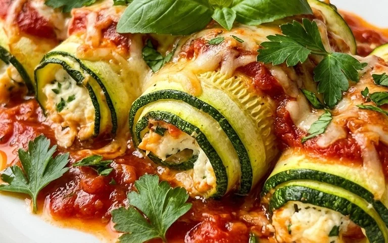 Vegan Zucchini Rollatini