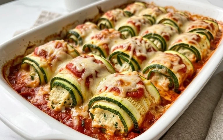 Vegan Zucchini Rollatini