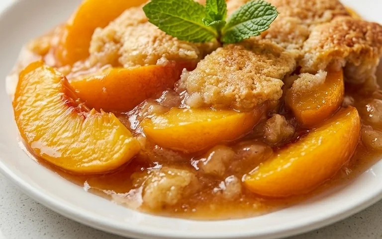 Fresh Peach Cobbler