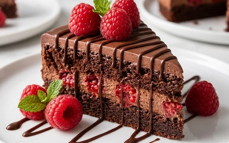 Chocolate Raspberry Cake