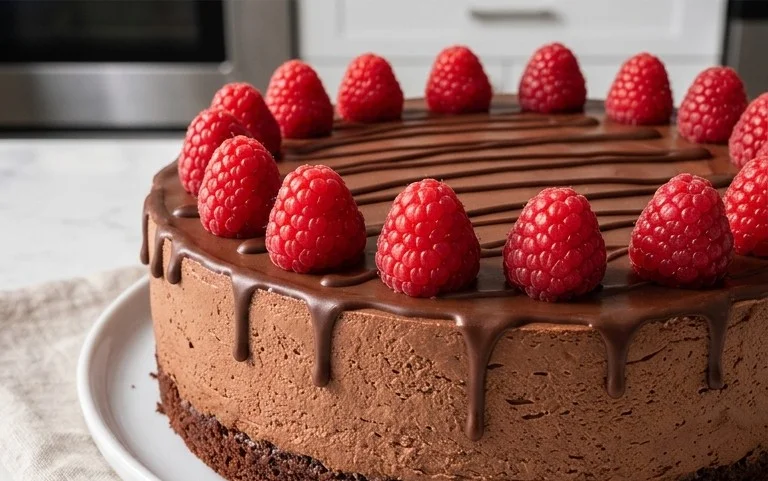 Chocolate Raspberry Cake