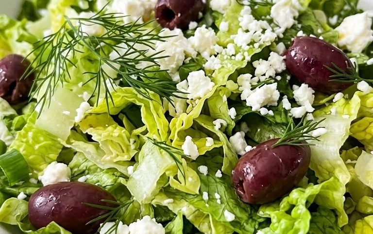 Maroulosalata (Greek Lettuce Salad)