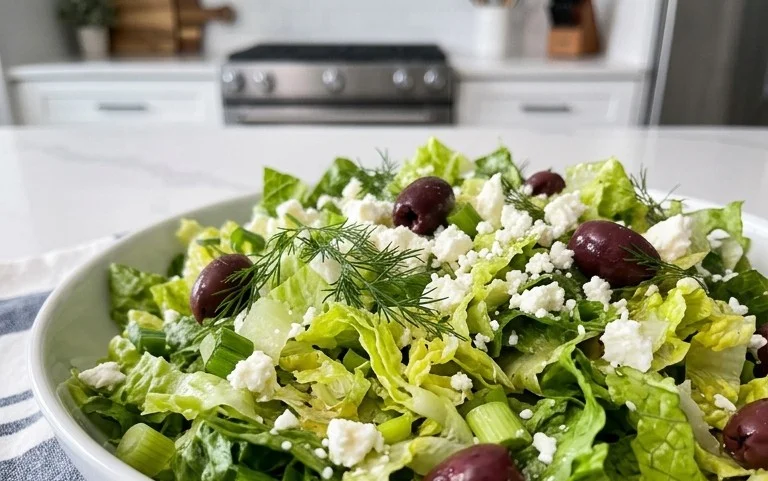 Maroulosalata (Greek Lettuce Salad)