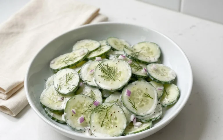 Polish Cucumber Salad