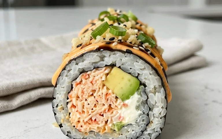 Kani Sushi (Spicy Crab Roll)