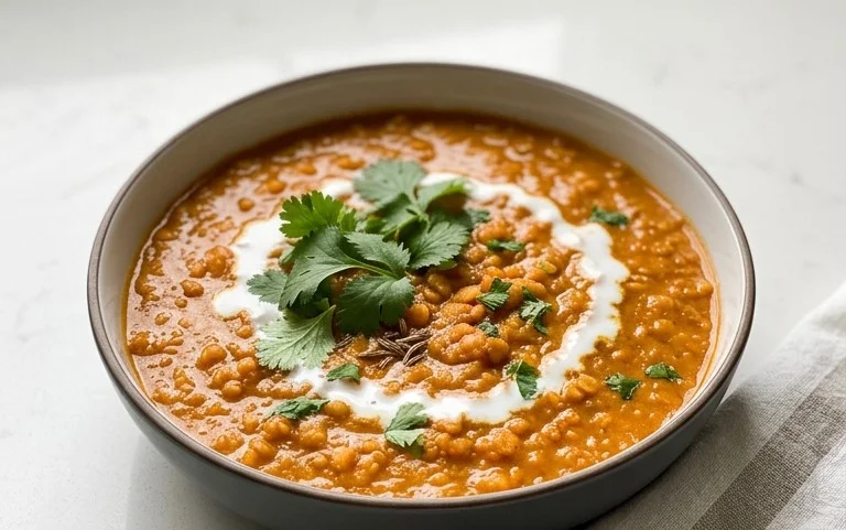 Spicy Red Lentil Curry