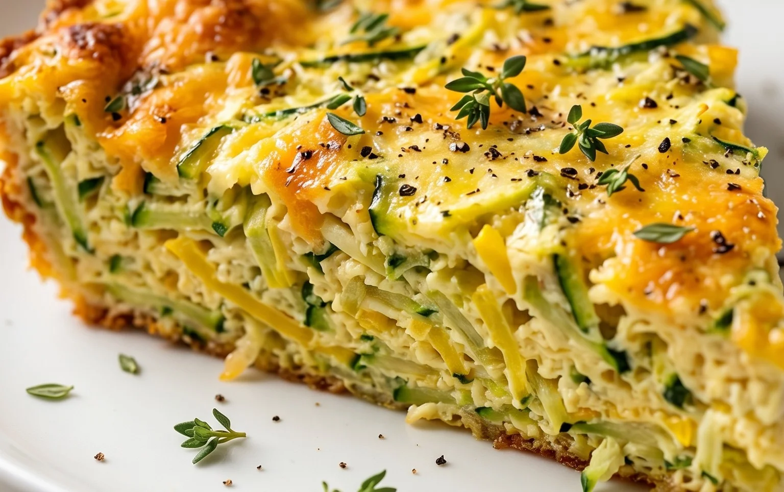 Crustless Zucchini Quiche Recipe
