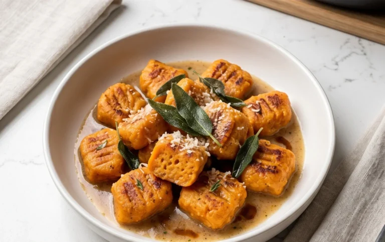 Sweet Potato Gnocchi