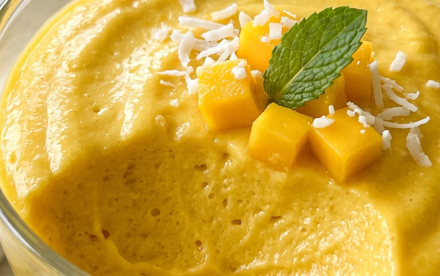 Vegan Mango Mousse