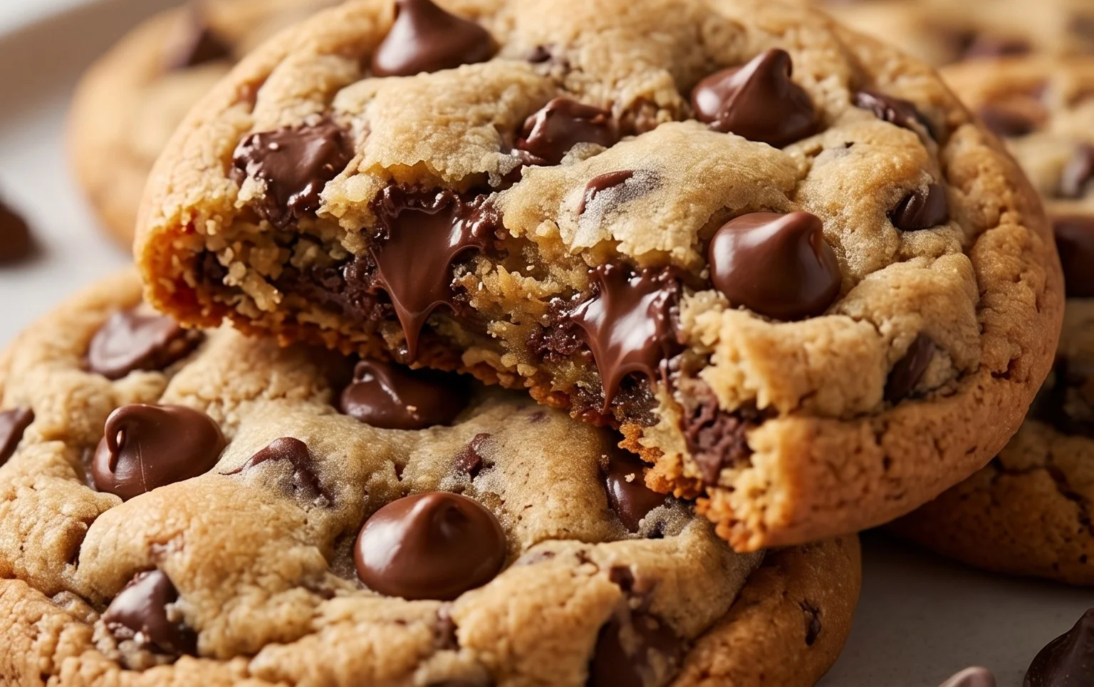 The Best Soft Chocolate Chip Cookies