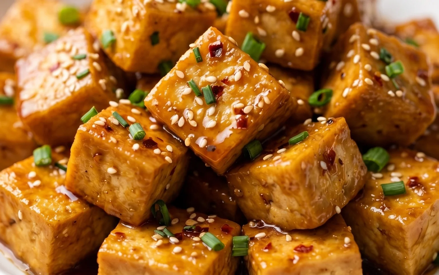 Honey Garlic Tofu