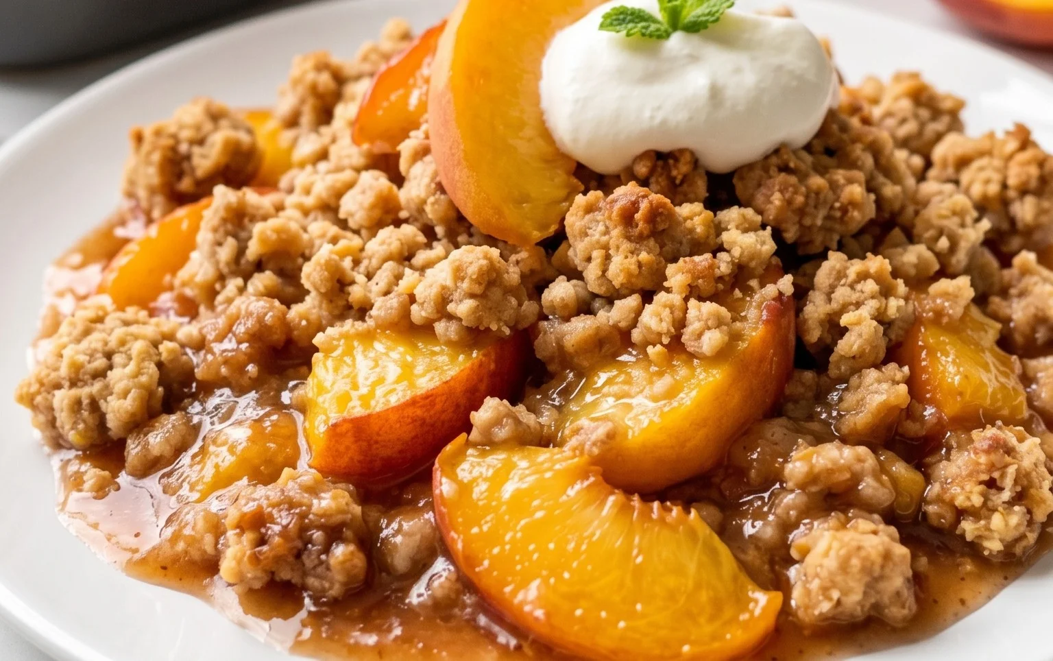 Peach Crisp