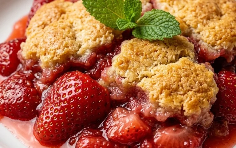 Strawberry Cobbler