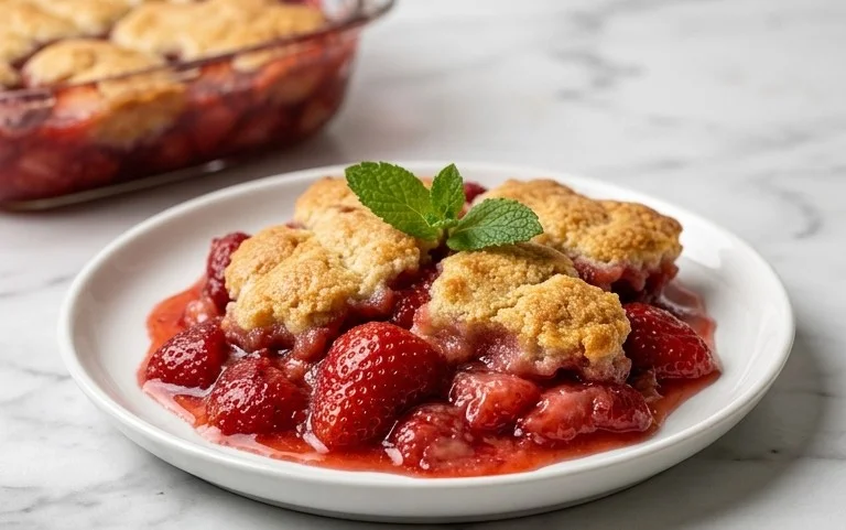 Strawberry Cobbler