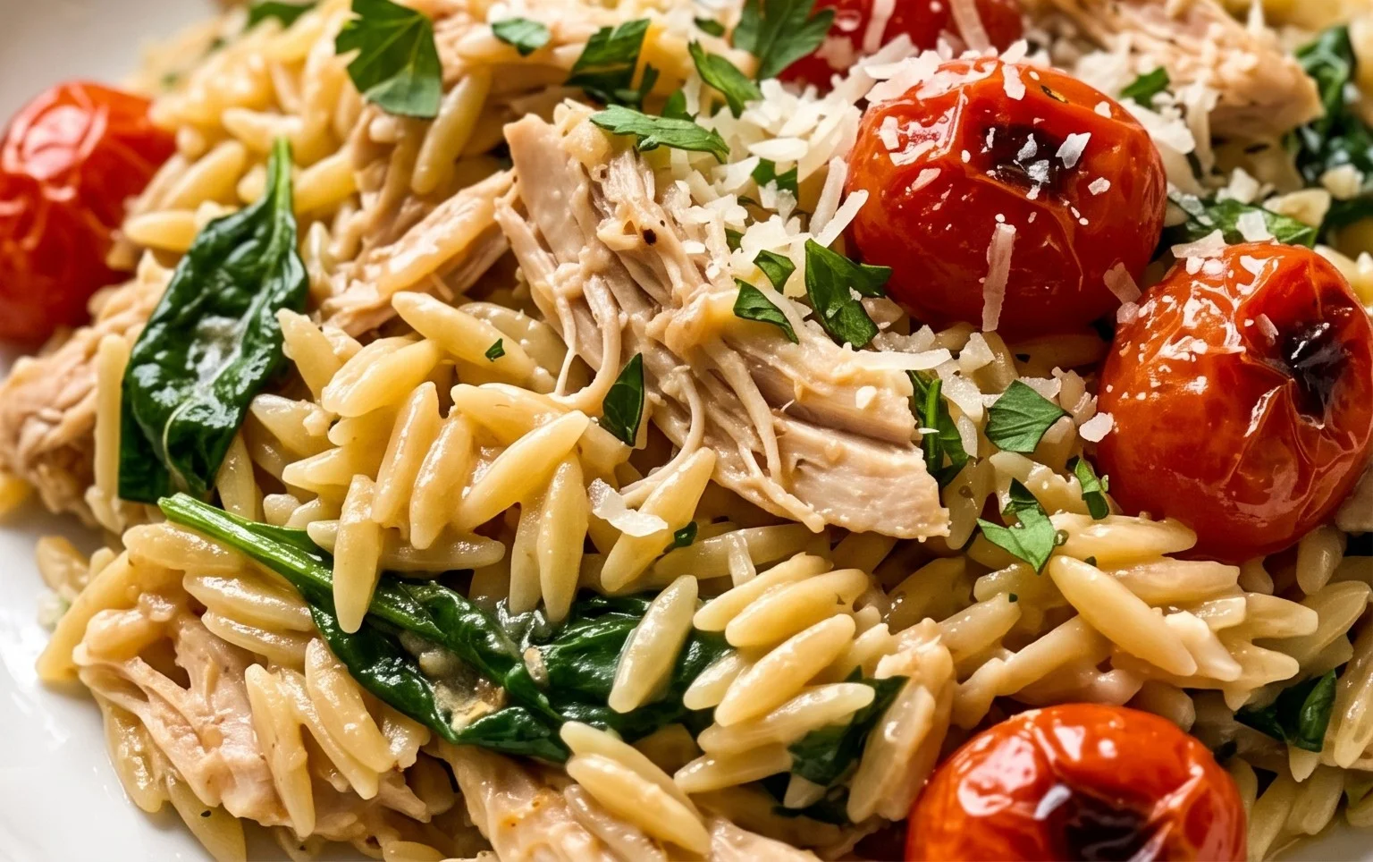 Chicken Orzo (30-Minutes, One-Pan)