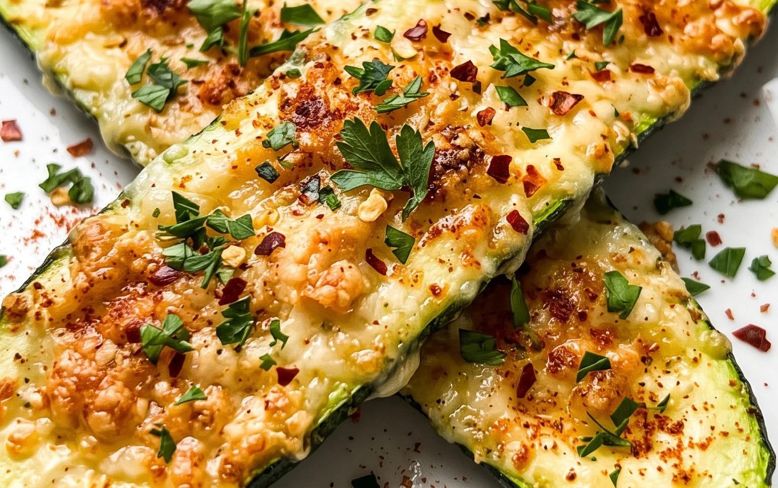 Baked Parmesan Zucchini