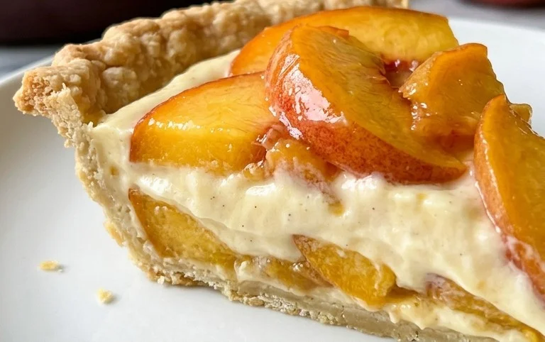 Peaches and Cream Pie