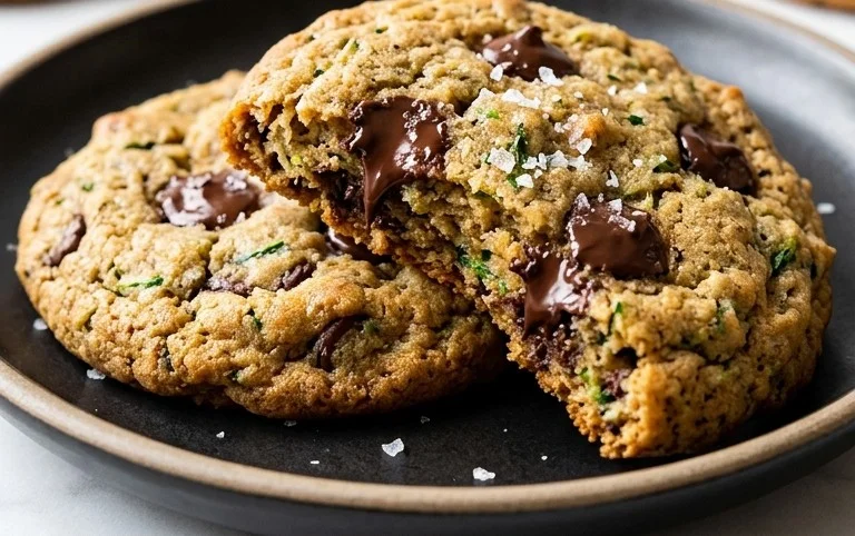 Zucchini Chocolate Chip Cookies