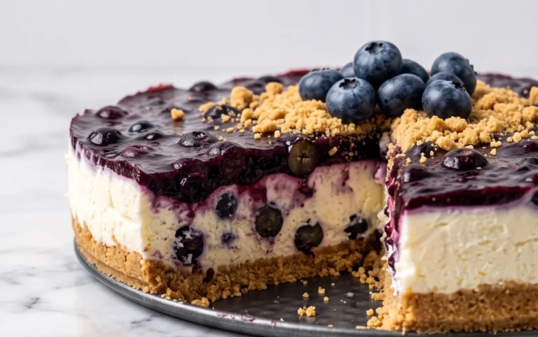 No-Bake Blueberry Yum Yum