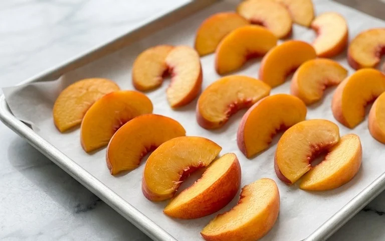 Freezing Peaches, How to Easily Freeze Peaches
