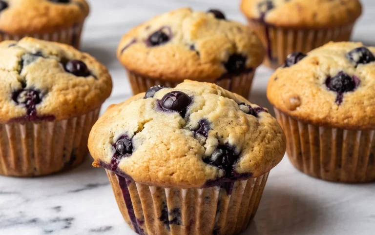 Homemade Blueberry Muffins