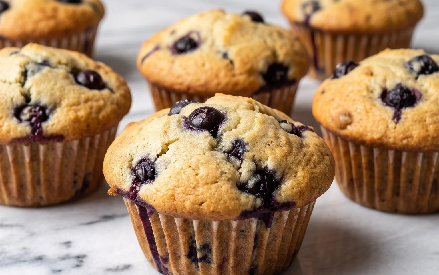 Homemade Blueberry Muffins