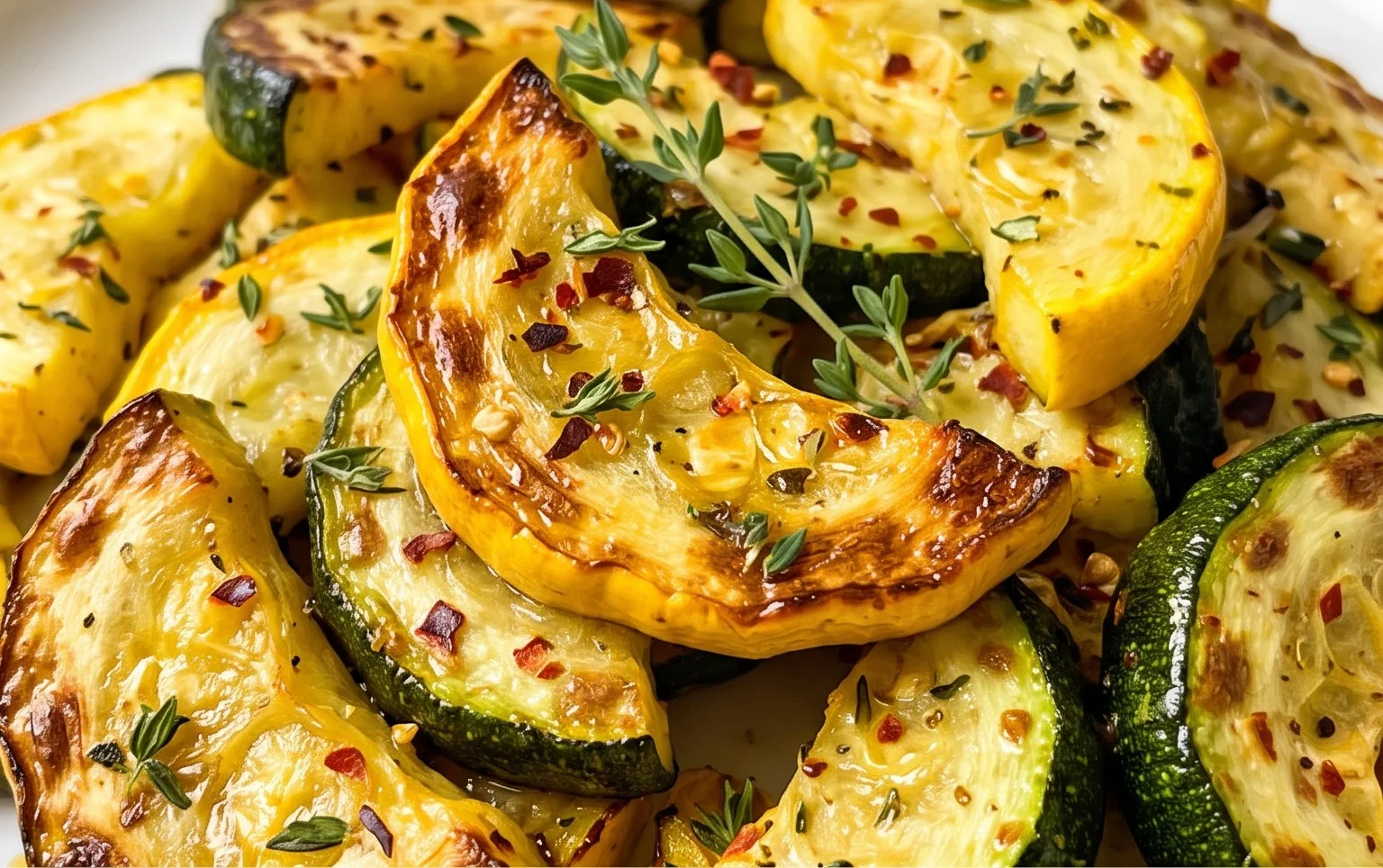 Roasted Summer Squash