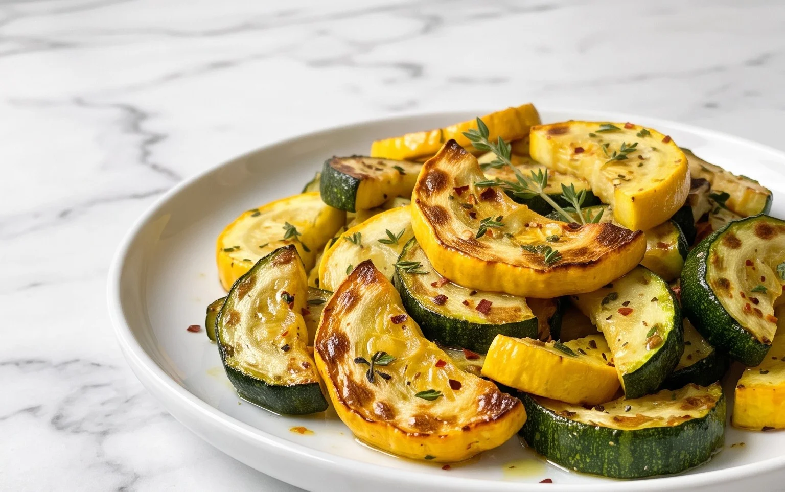 Roasted Summer Squash