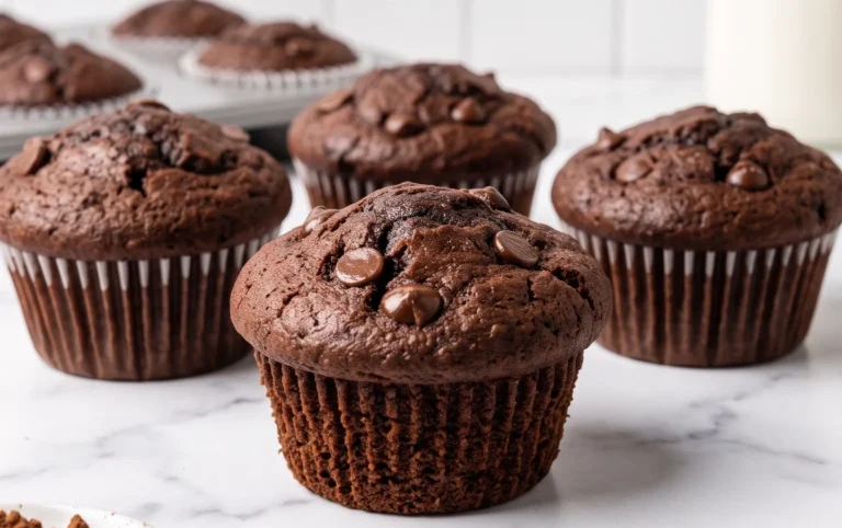 Double Chocolate Muffins