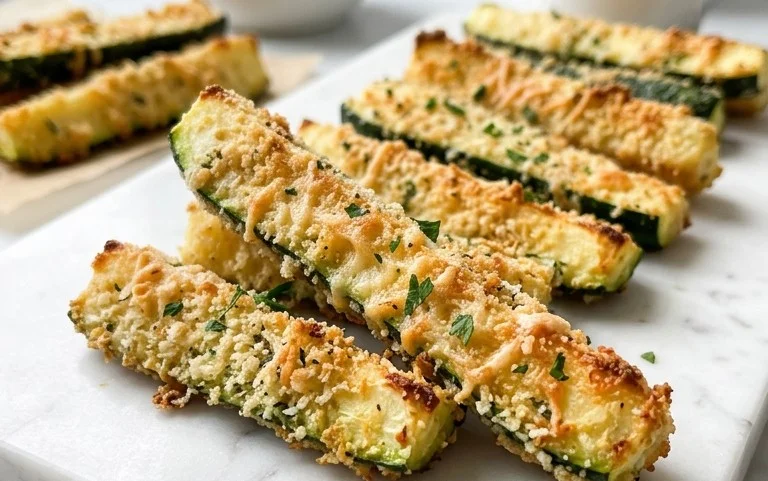 Baked Parmesan Zucchini Fries