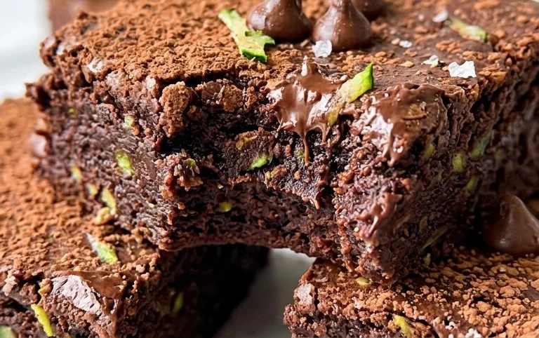 Secretly Healthy Zucchini Brownies