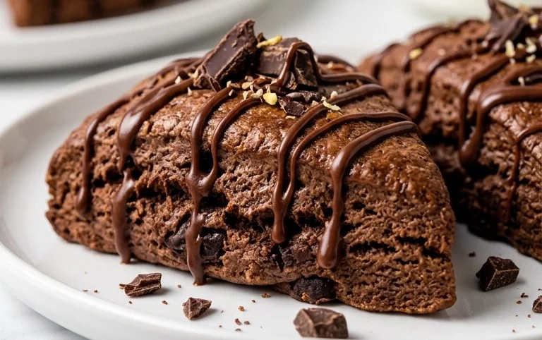 Triple Chocolate Scones
